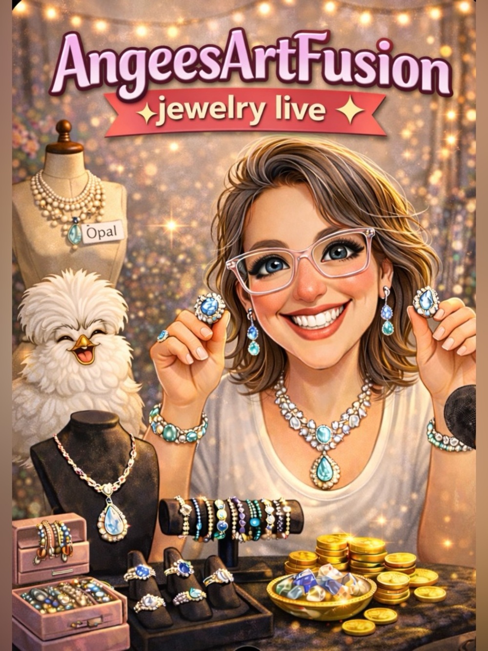 Angela is LIVE! Heart to get notified:: Come hang out 💎 💕